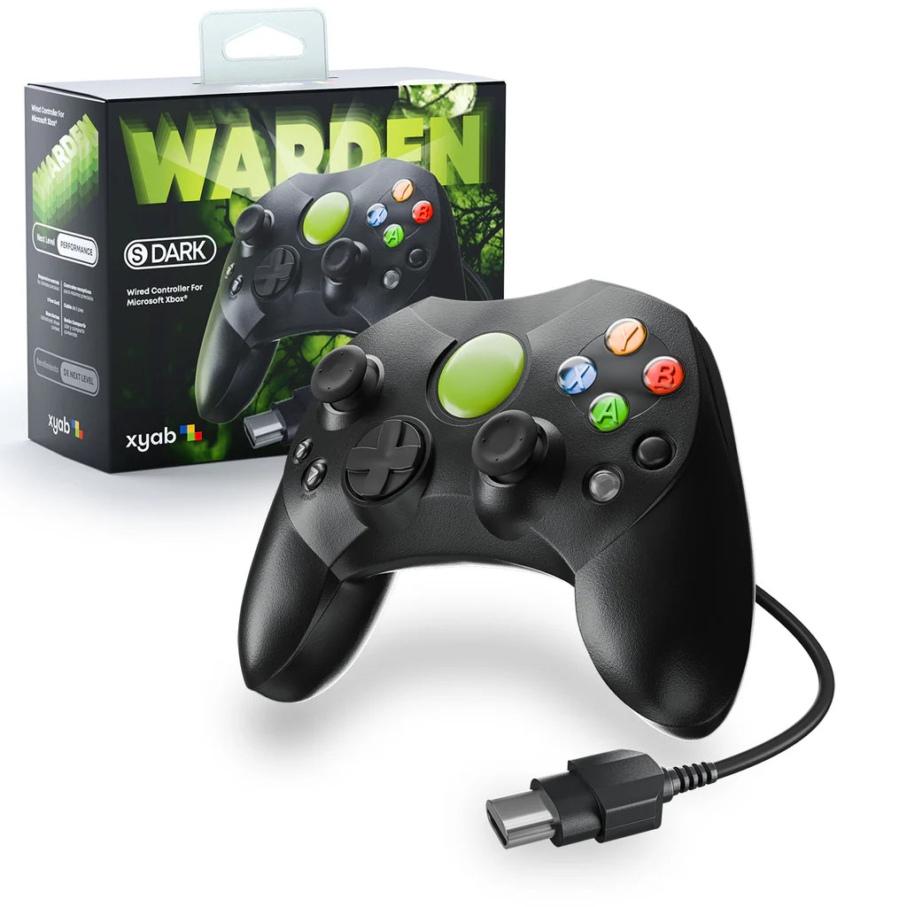 XYAB Clear Green WARDEN Wired Controller - Xbox