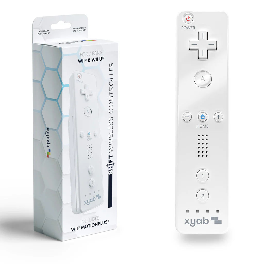 White XYAB Shift Wireless Controller - Wii
