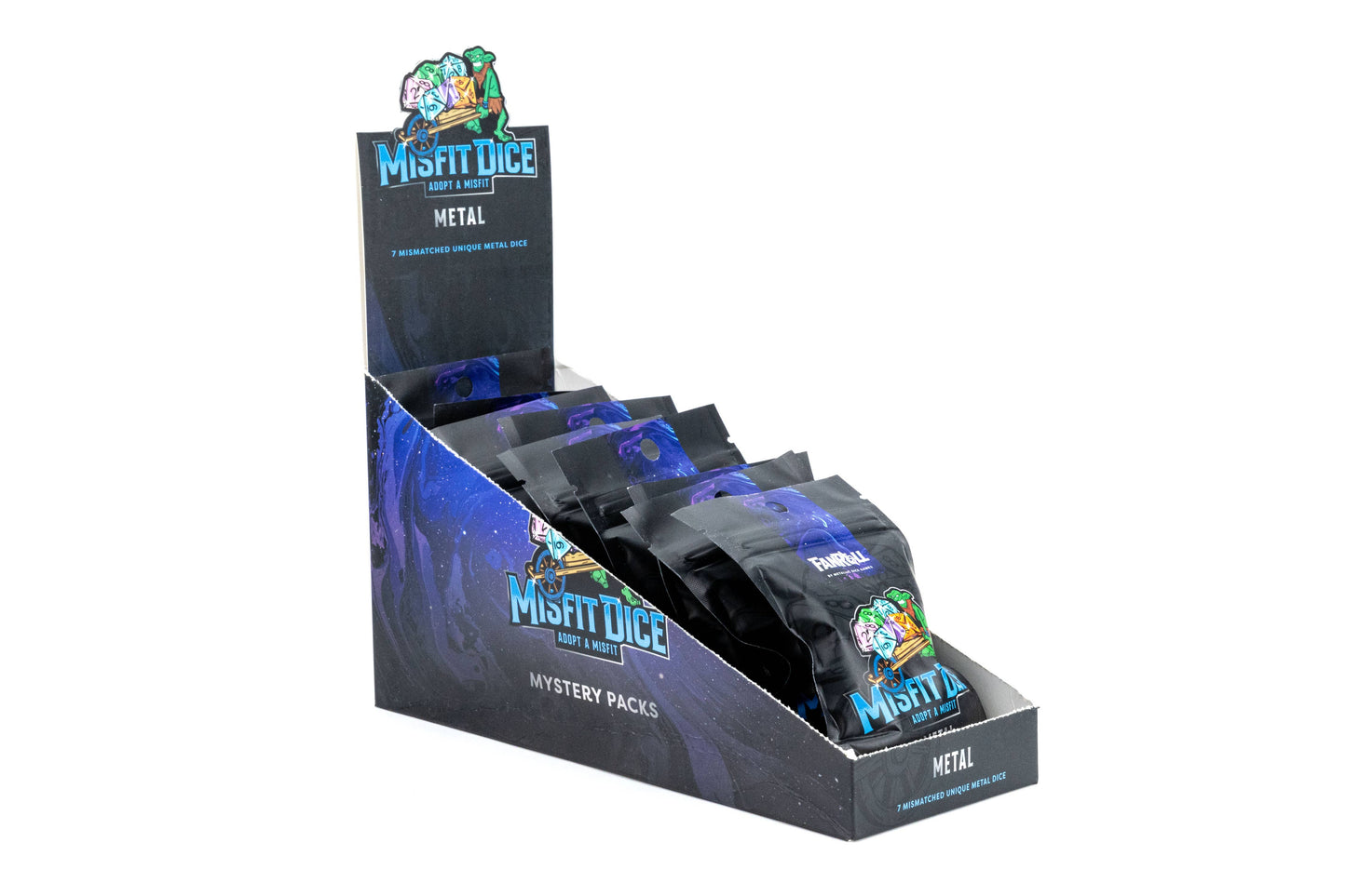 NEW: Misfit Metal Dice Set: Adopt A Misfit (Blind Pack)