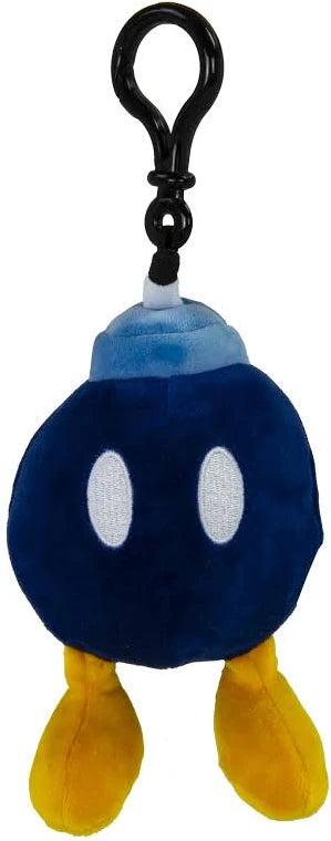 Super Mario Clip On Plush Bomb-Omb!