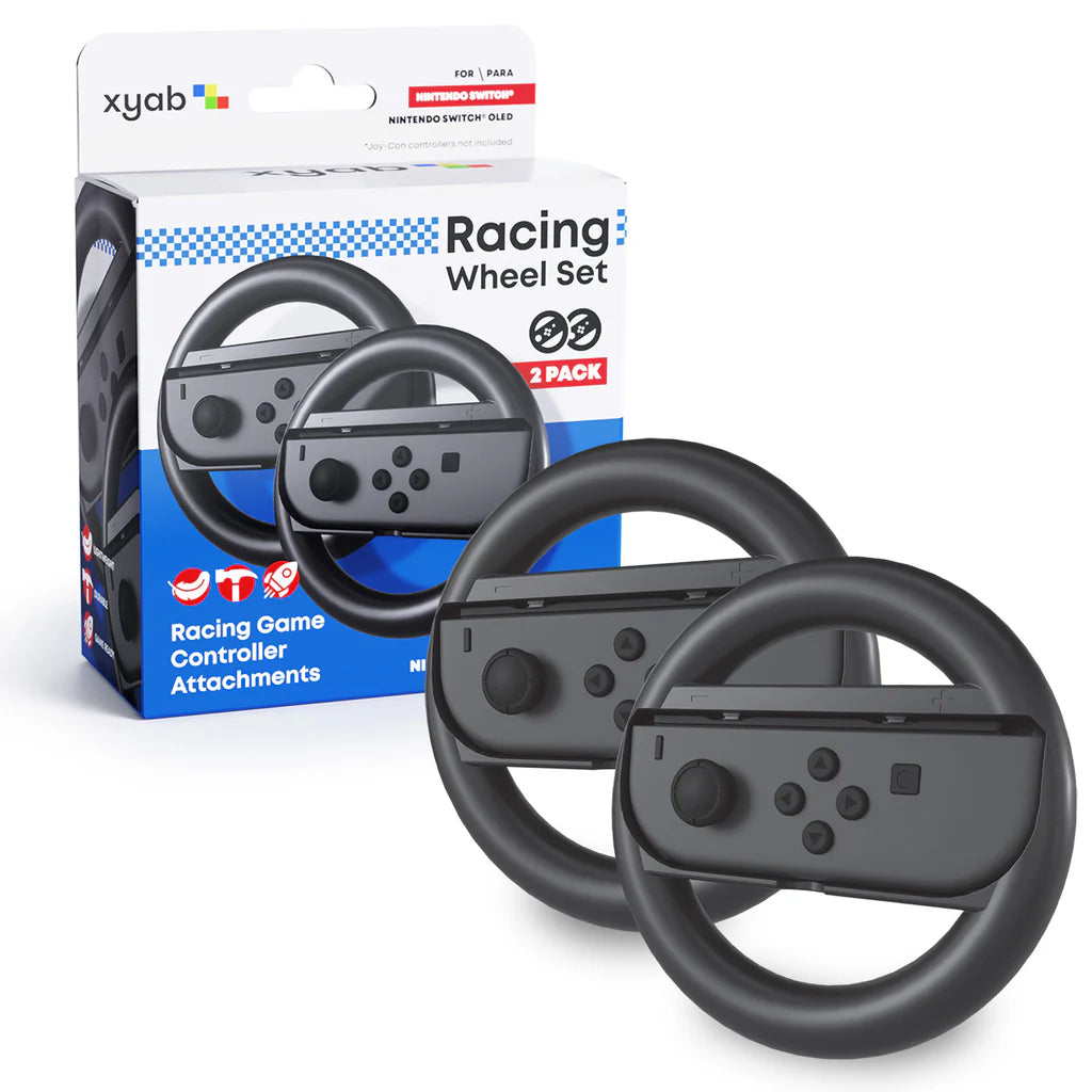 XYAB 2 Pack Steering Wheel - Nintendo Switch