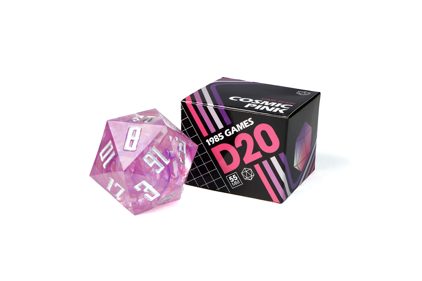 55MM Cosmic Pink Sharp Edge Die