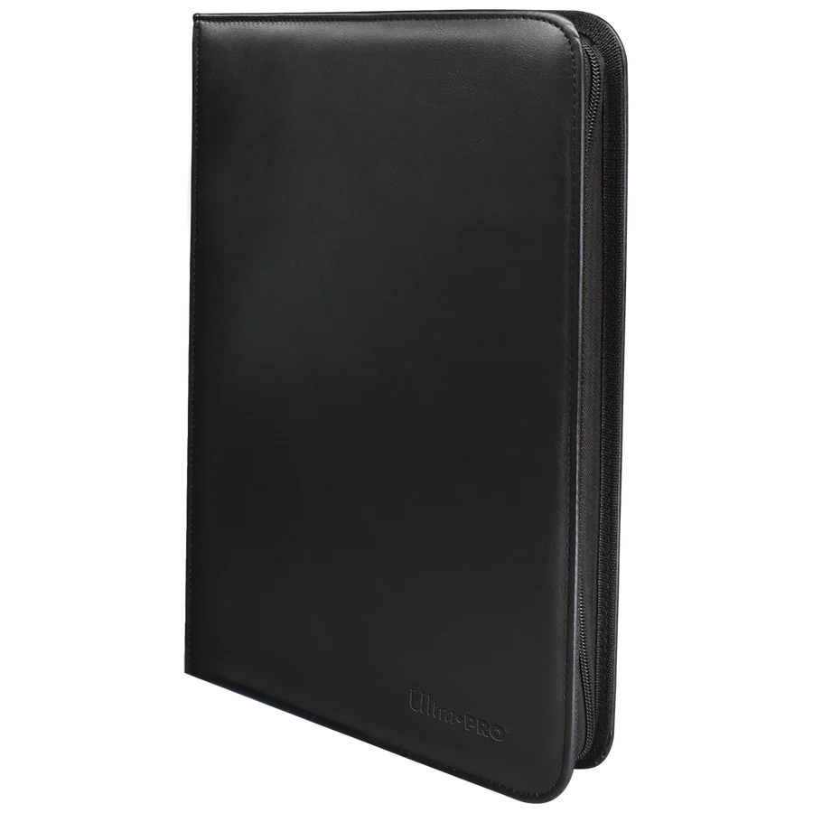 Ultra Pro Zippered PRO Binder 9 Pocket Vivid Black