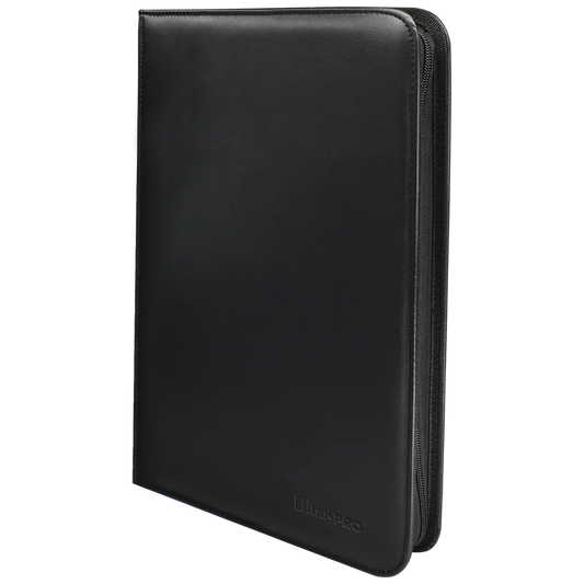 Ultra Pro Zippered PRO Binder 9 Pocket Vivid Black