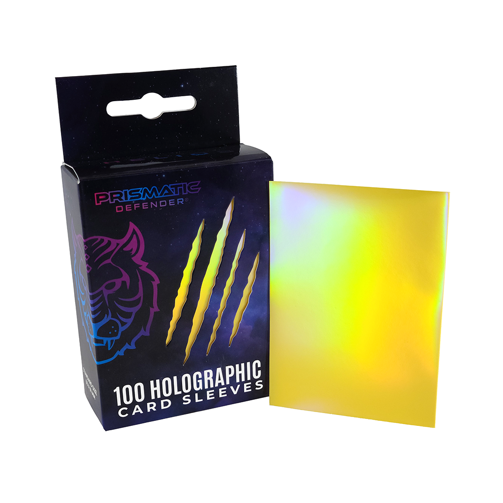 Holographic Card Sleeves - Standard Size - 3 Foil Designs