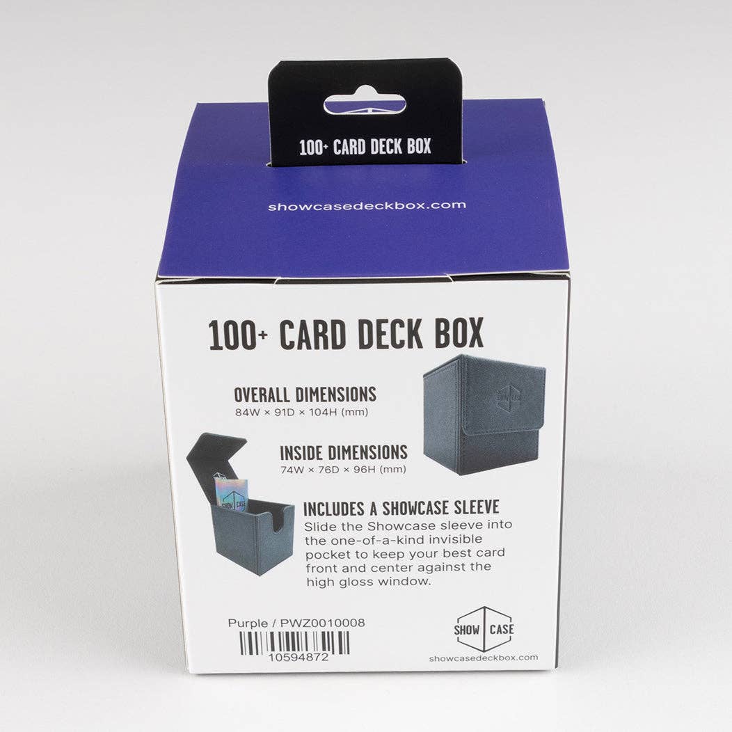 Showcase 100+ Deck Box - Purple
