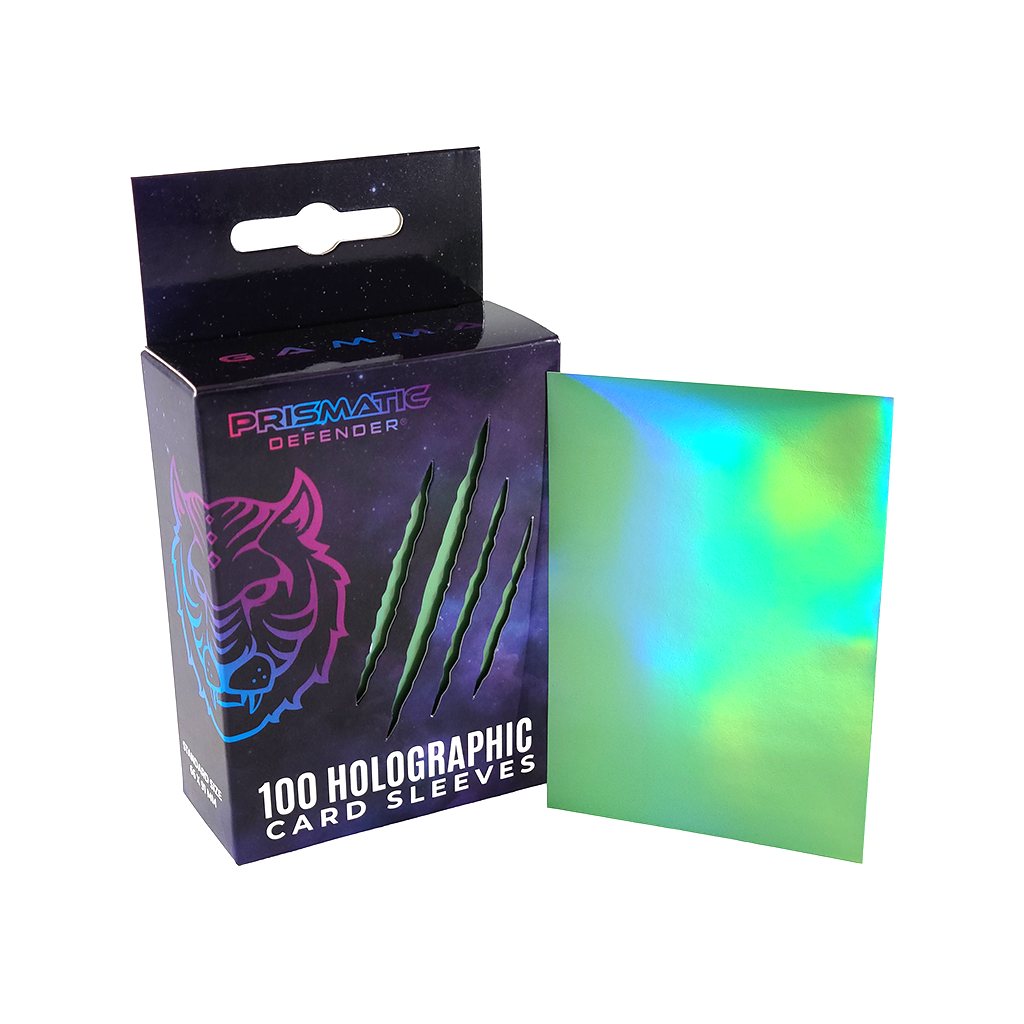 Holographic Card Sleeves - Standard Size - 3 Foil Designs