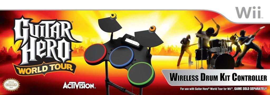 Guitar Hero World Tour Wireless Drum Kit Controller - Wii