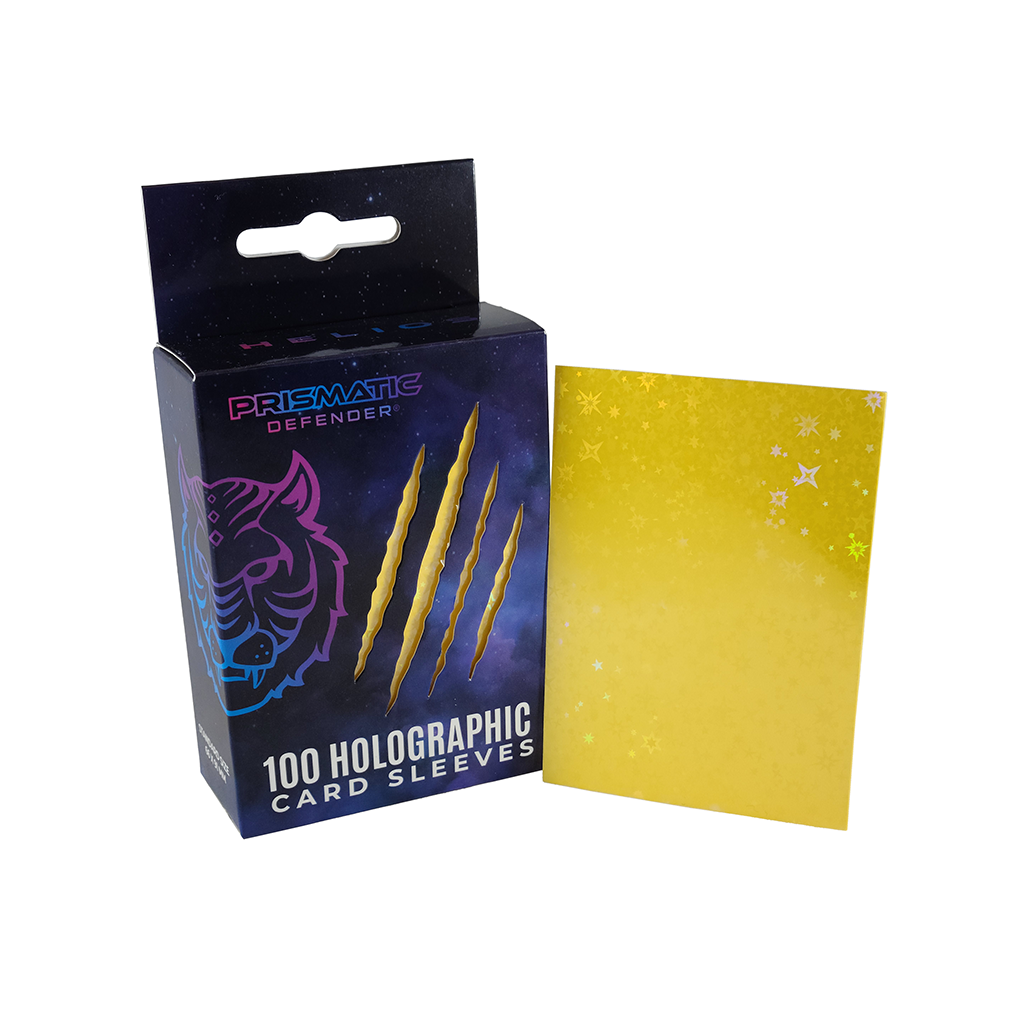Holographic Card Sleeves - Standard Size - 3 Foil Designs