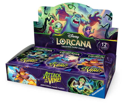 (PRE-ORDER) Disney Lorcana: Attack of the Vine! Booster Box - Attack of the Vine! (PRE-ORDER)