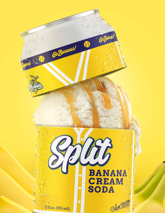 Split Banana Cream Soda (Case of 16)