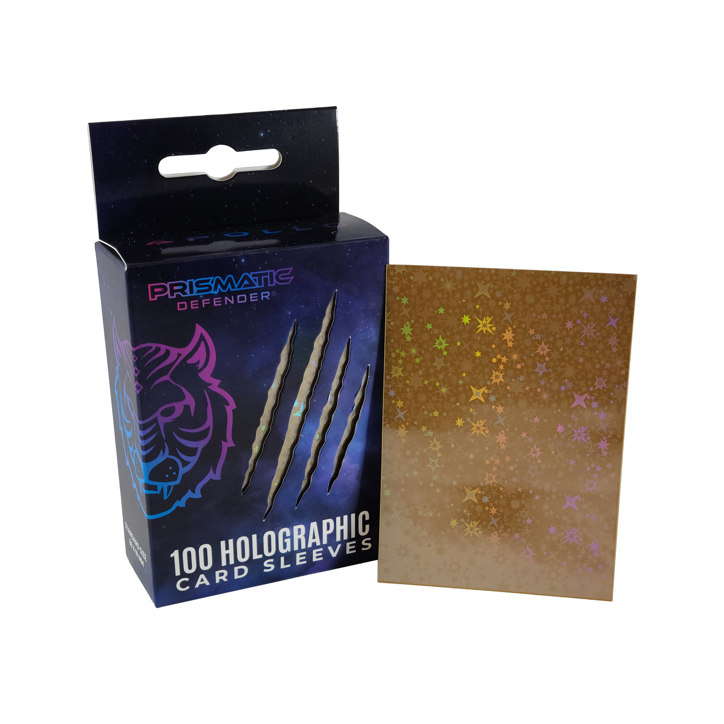 Holographic Card Sleeves - Standard Size - 3 Foil Designs