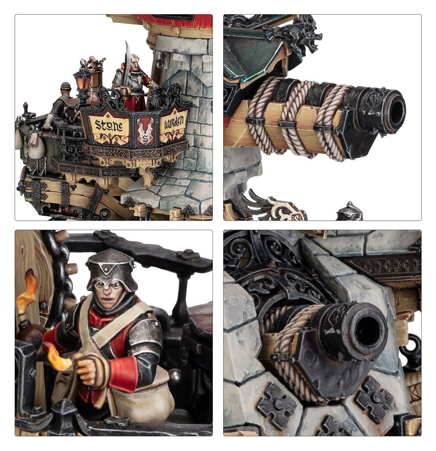 Cities of Sigmar: Cannonade Cogfort / Conqueror Cogfort