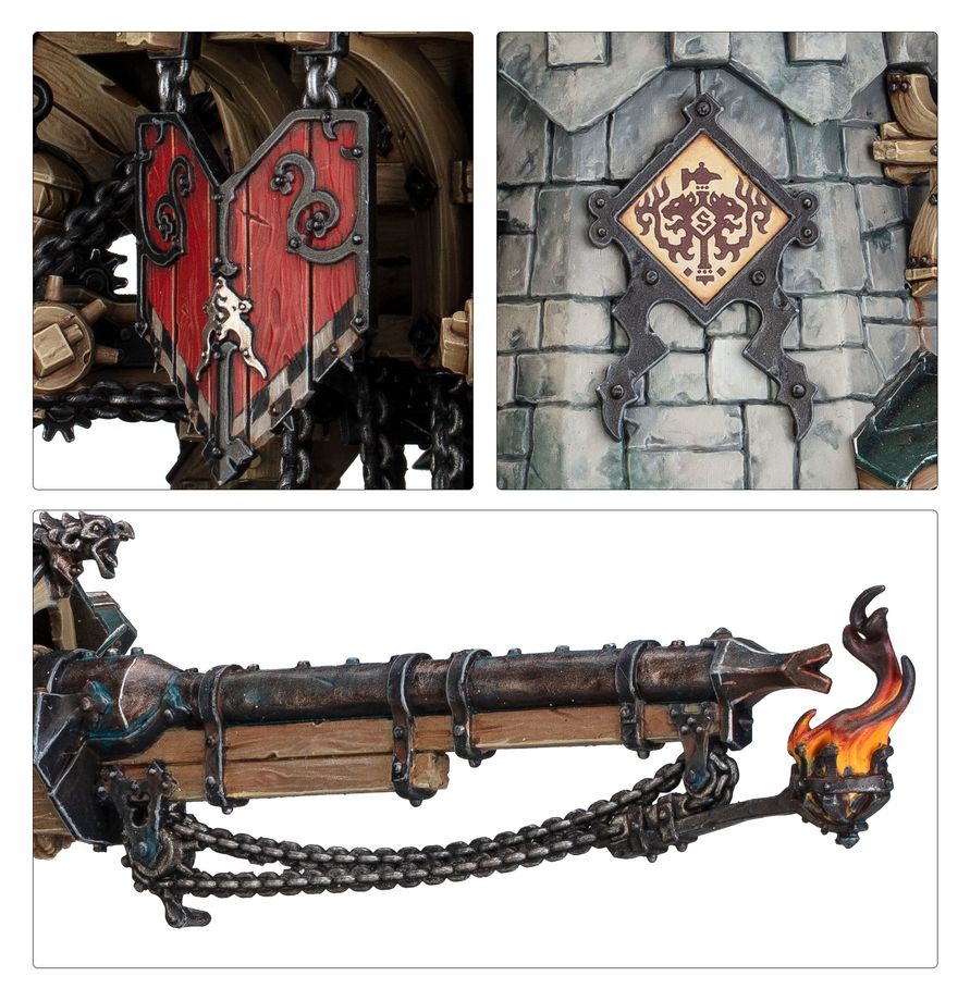 Cities of Sigmar: Cannonade Cogfort / Conqueror Cogfort