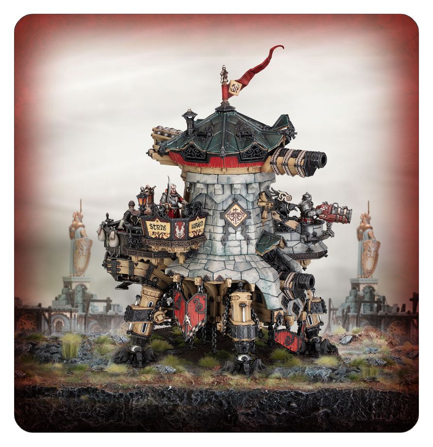 Cities of Sigmar: Cannonade Cogfort / Conqueror Cogfort
