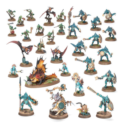 Spearhead: Seraphon – Sunblooded Prowlers