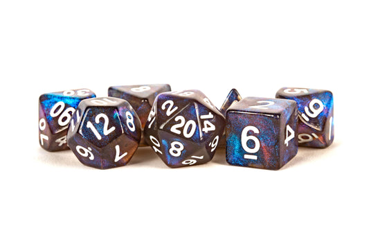 Stardust Acrylic Polyhedral Dice Set (8 Options)
