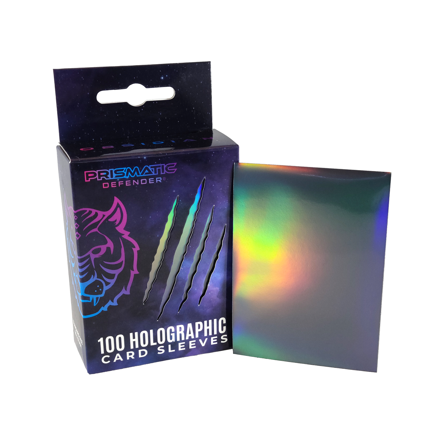 Holographic Card Sleeves - Standard Size - 3 Foil Designs