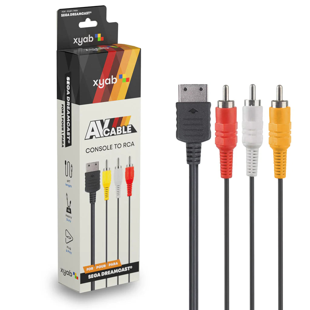 XYAB AV Composite Cable - Sega Dreamcast