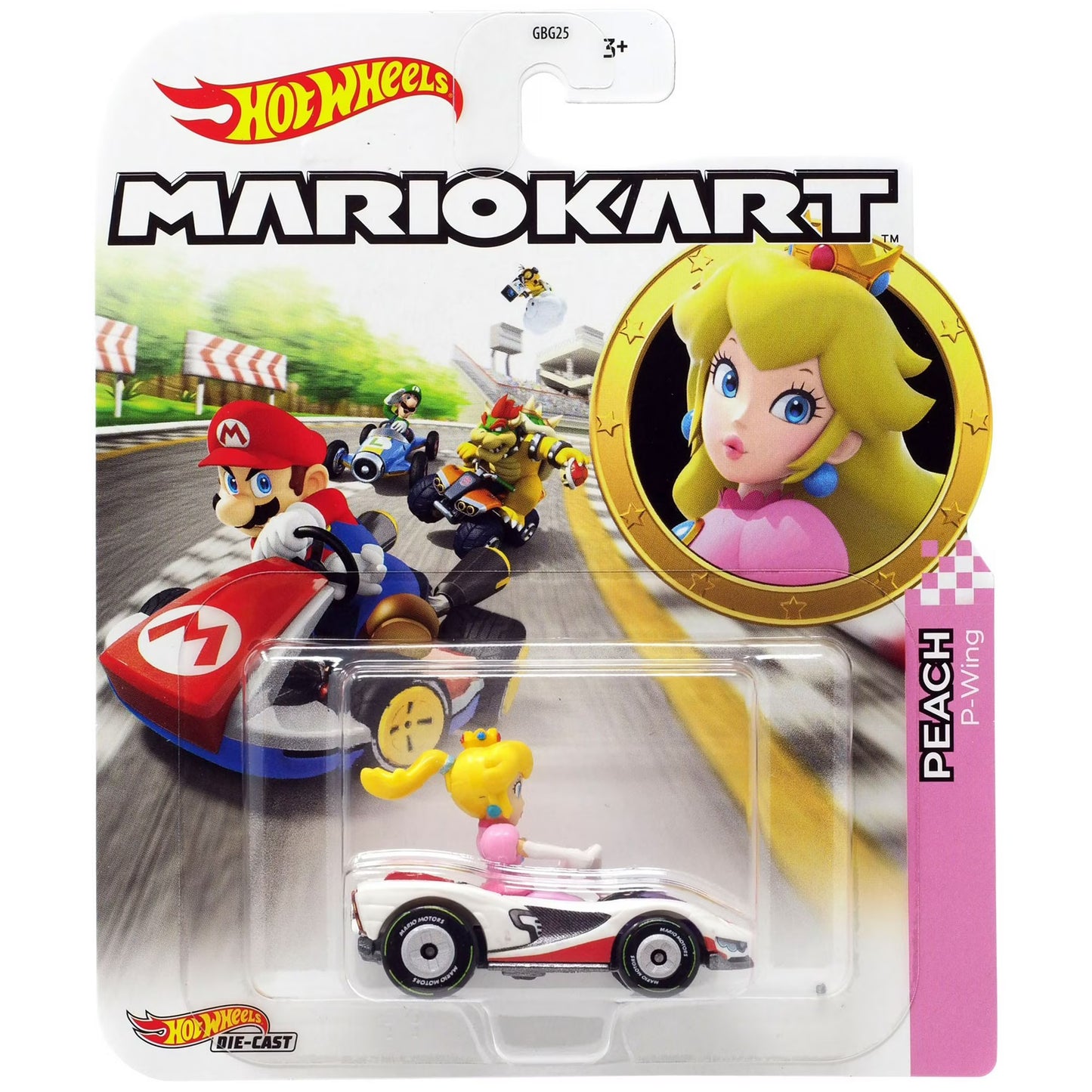 Hot Wheels Mario Kart - Peach