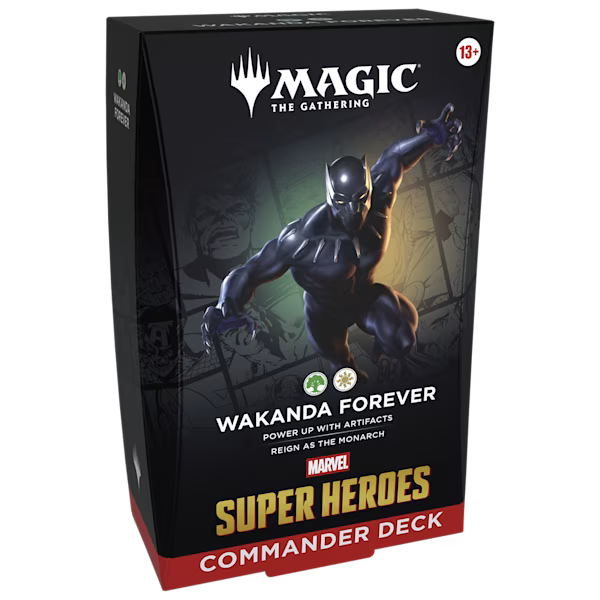 Magic: The Gathering® | Marvel Super Heroes Commander Precon (Wakanda Forever)