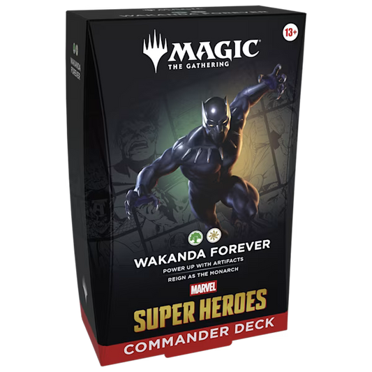 Magic: The Gathering® | Marvel Super Heroes Commander Precon (Wakanda Forever)
