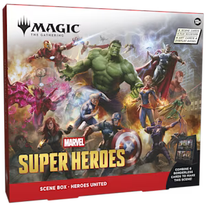 Magic: The Gathering® | Marvel Super Heroes Scene Box (Heroes United)