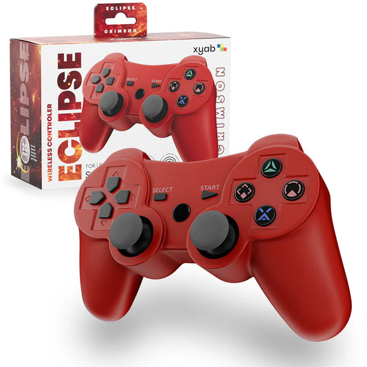 XYAB Crimson Eclipse Wireless Controller - Playstation 3