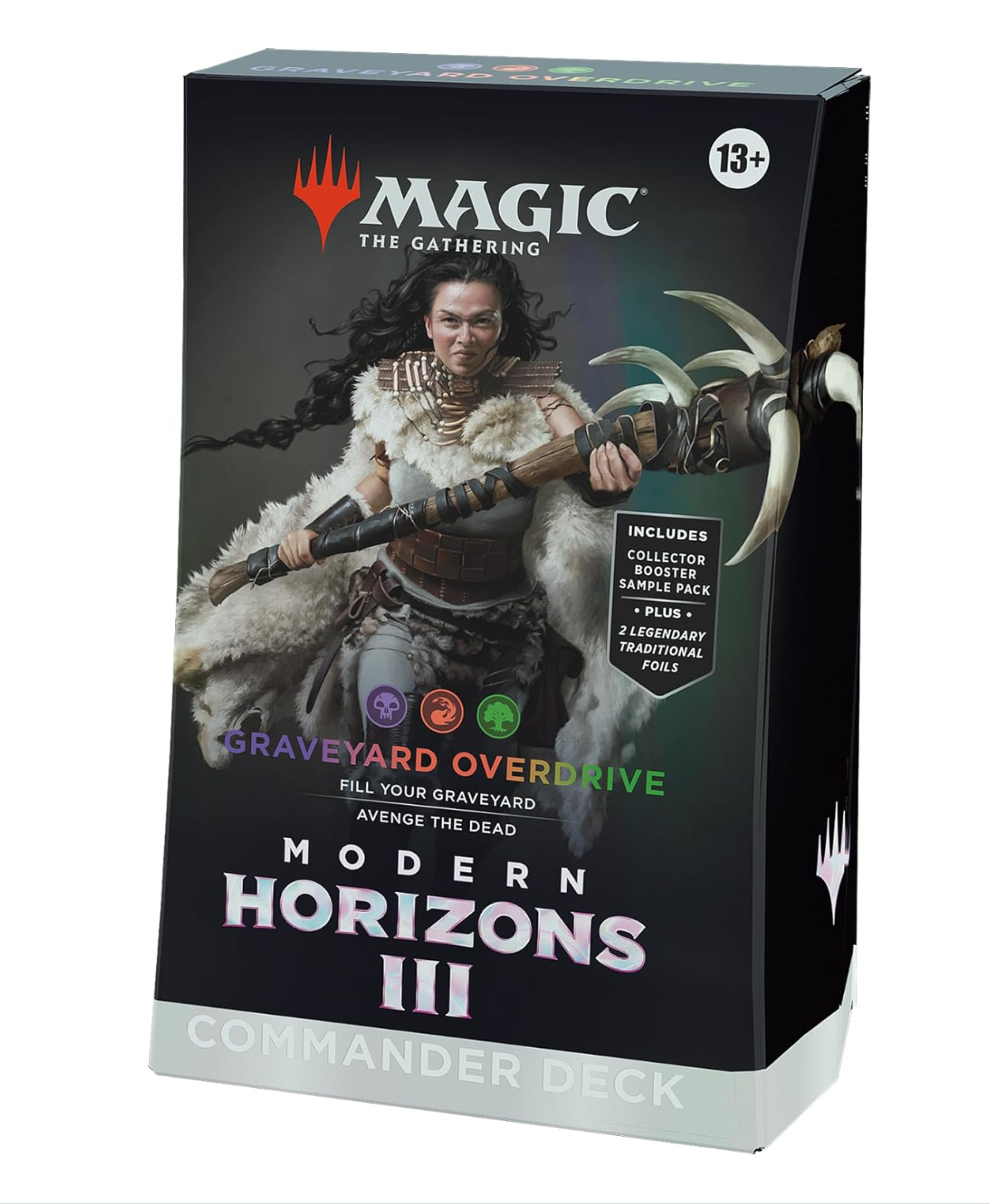 Magic: The Gathering Modern Horizons 3 Commander Deck Bundle - Includes All 4 Decks (Graveyard Overdrive, Tricky Terrain, Creative Energy, and Eldrazi Incursion)