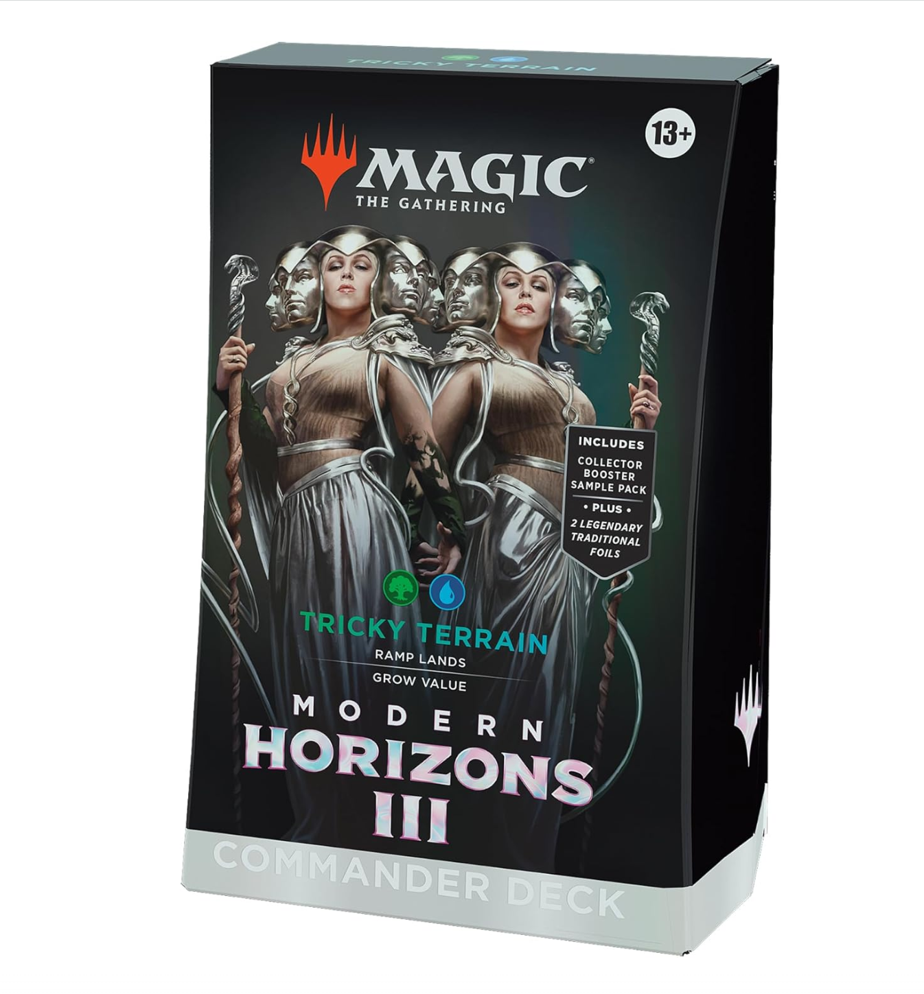 Magic: The Gathering Modern Horizons 3 Commander Deck Bundle - Includes All 4 Decks (Graveyard Overdrive, Tricky Terrain, Creative Energy, and Eldrazi Incursion)