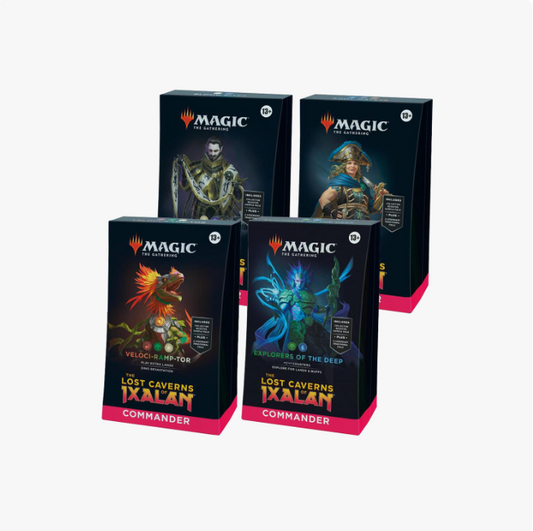 The Lost Caverns of Ixalan Commander Decks: The Lost Caverns of Ixalan (LCC)