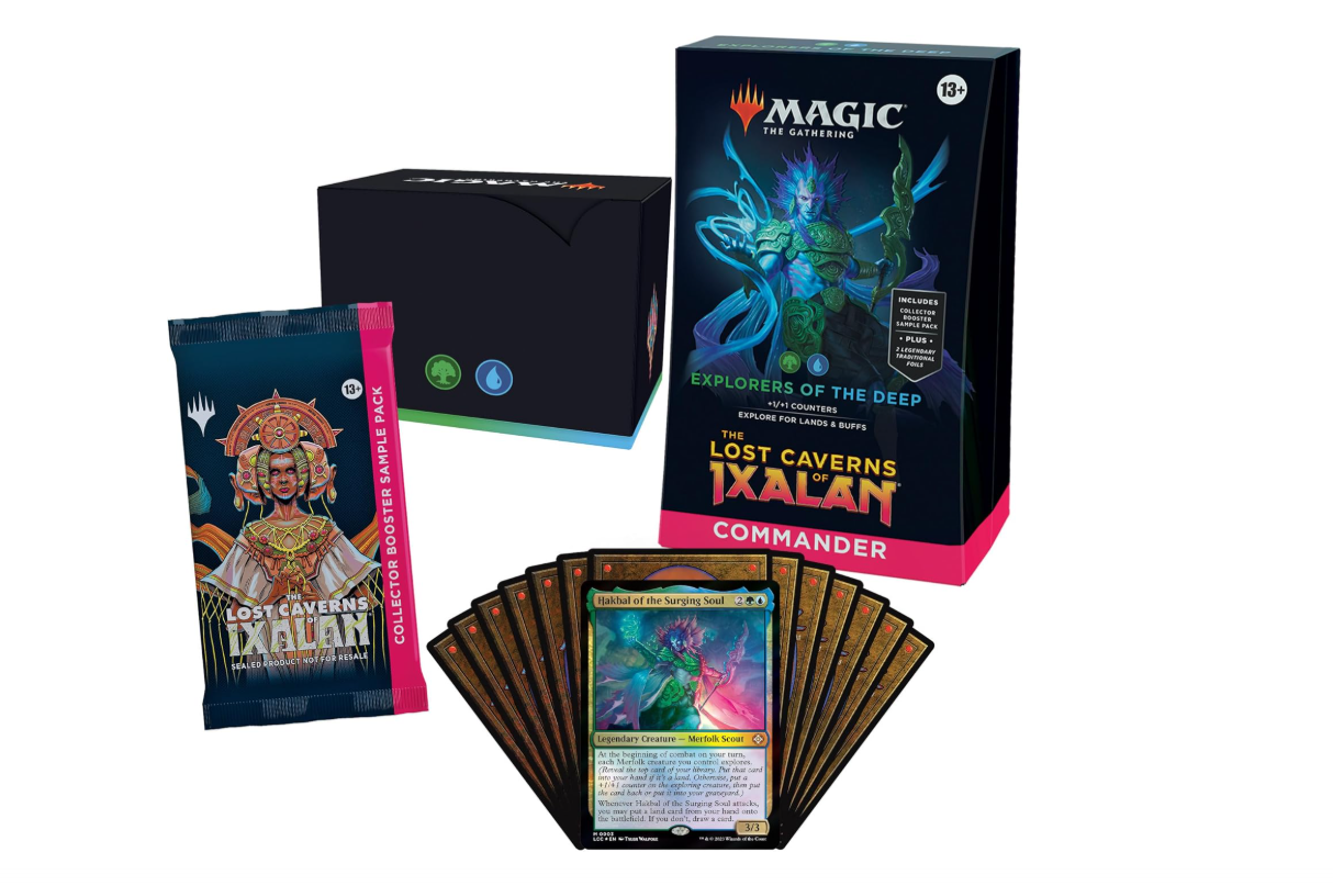 The Lost Caverns of Ixalan Commander Decks: The Lost Caverns of Ixalan (LCC)