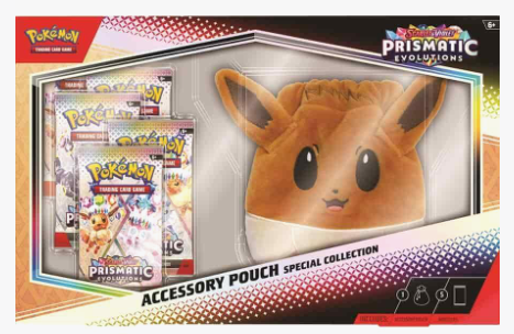 Prismatic Evolutions Accessory Pouch Special Collection - SV: Prismatic Evolutions (PRE)