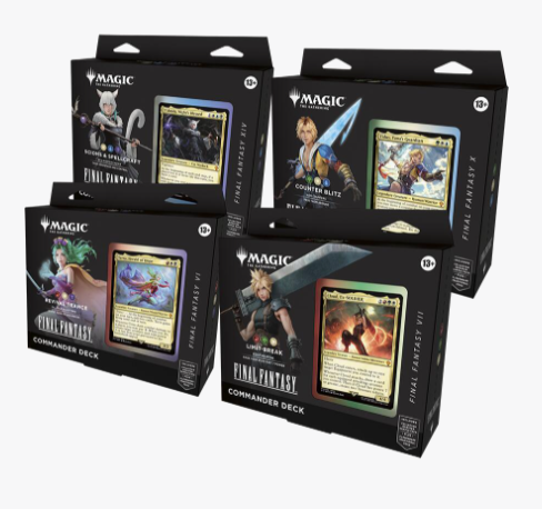 FINAL FANTASY Commander Deck Display