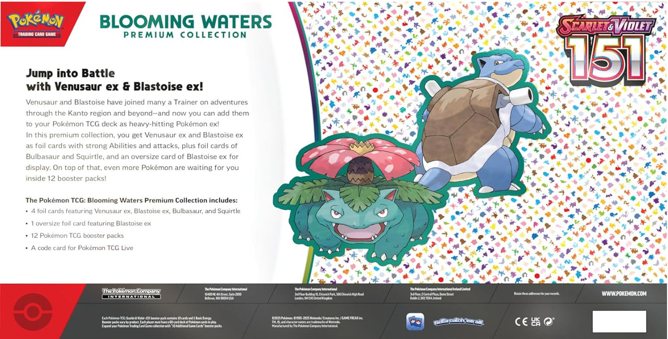 Pokemon 151: Blooming Waters