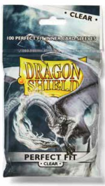 DRAGON SHIELDS - PERFECT FIT 100CT PACK: CLEAR