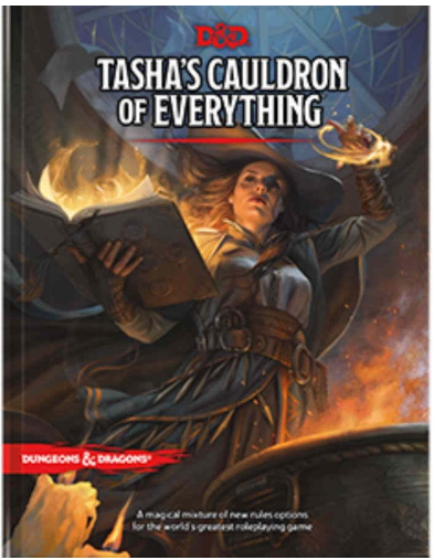 DUNGEONS AND DRAGONS 5E: TASHA'S CAULDRON OF EVERYTHING