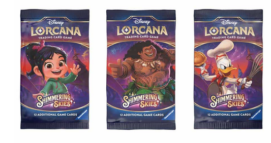 LORCANA SET 5: SHIMMERING SKIES: SLEEVED BOOSTER PACK