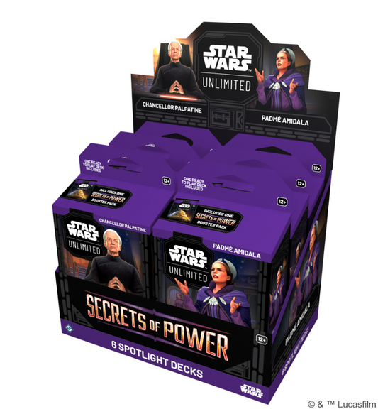 Star Wars: Unlimited - Secrets of Power Spotlight Decks