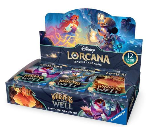Lorcana TCG: Whispers in the Well Booster Display