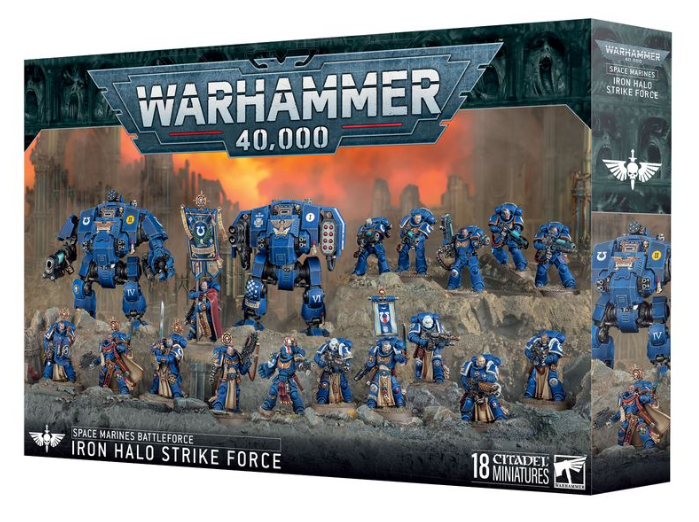 Space Marines Battleforce: Iron Halo Strike Force