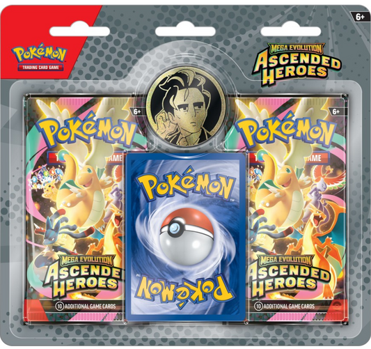 Pokemon Mega Evolutions 2.5 Ascended Heroes 2-Pack Blister