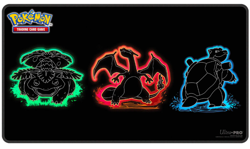 Ultra Pro Playmat: Foil Pokemon - Neon Kanto