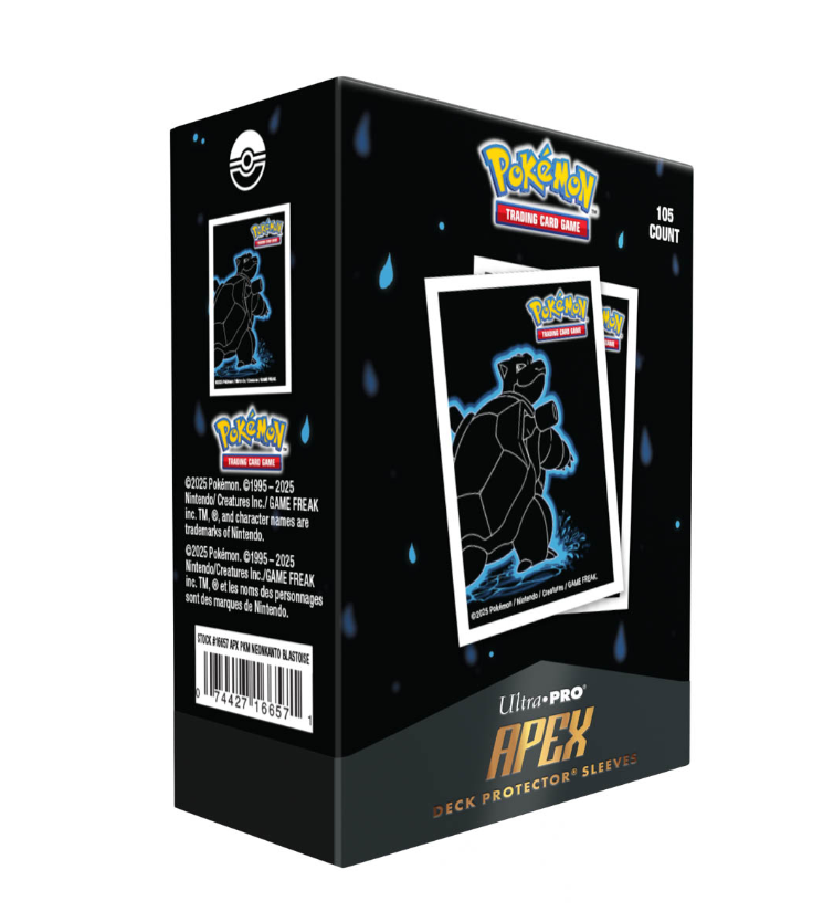 Ultra Pro Apex Sleeves: Standard Pokemon - Neon Kanto 105 ct