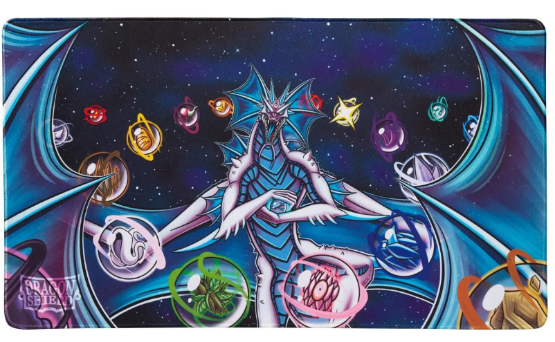 Dragon Shield Playmat with life tracker tube