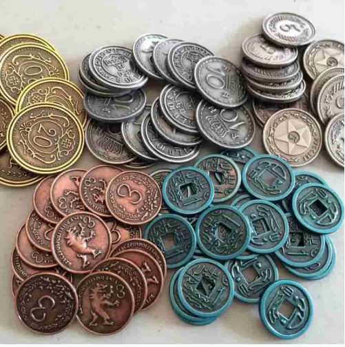 SCYTHE AND EXPEDITIONS: METAL COINS