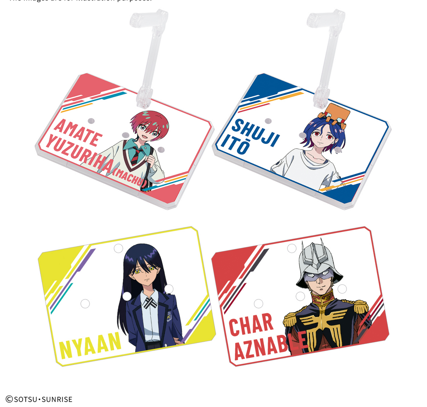 ACTION BASE 7 [CLEAR COLOR] Mobile Suit Gundam GQuuuuuuX STICKERS SET