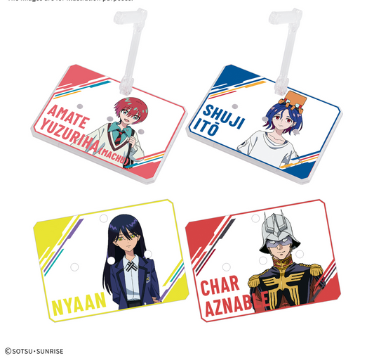 ACTION BASE 7 [CLEAR COLOR] Mobile Suit Gundam GQuuuuuuX STICKERS SET