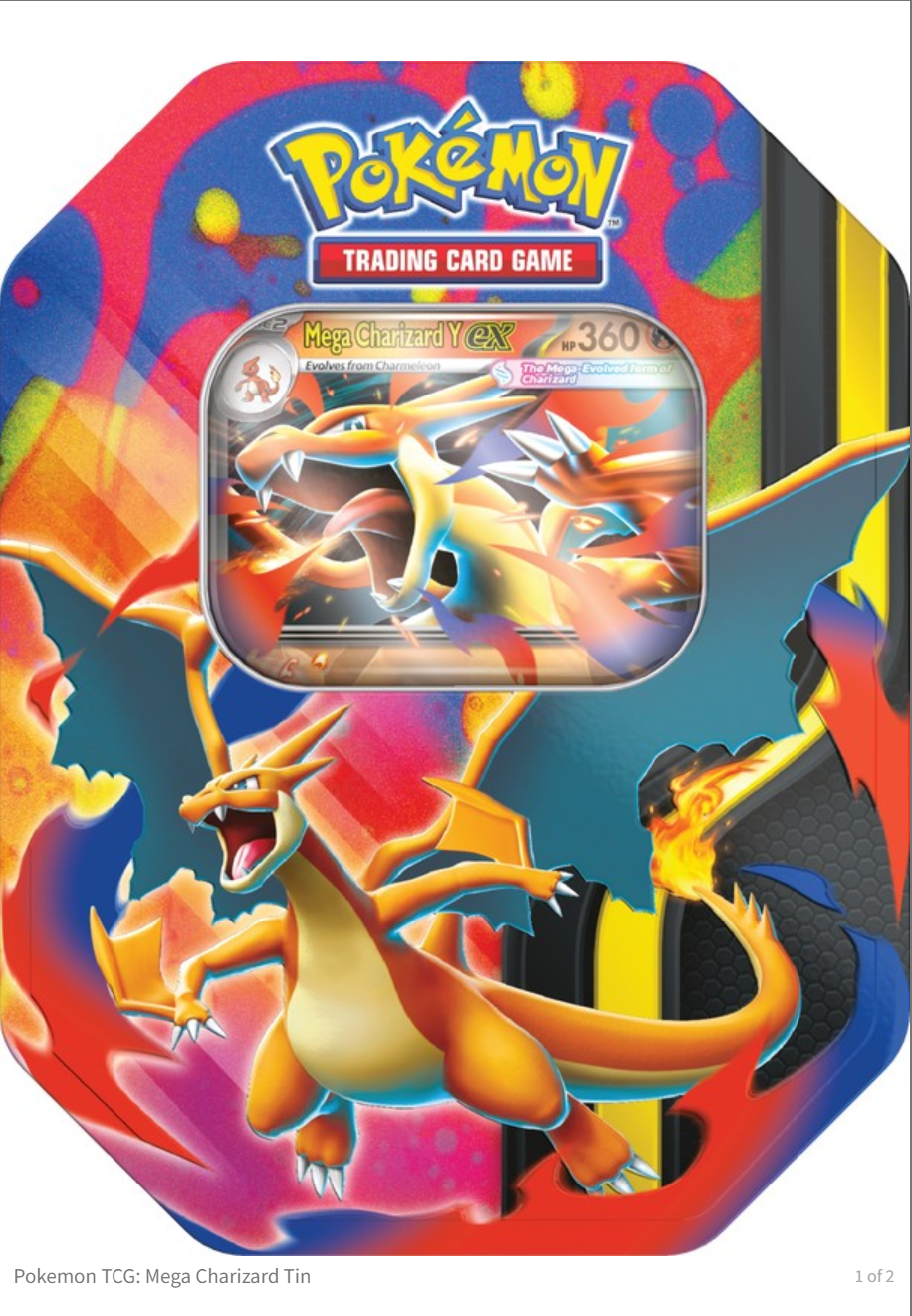 Pokemon TCG: Mega Charizard Tin