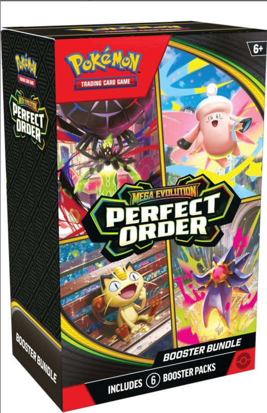 Pokemon TCG: Mega Evolutions - Perfect Order Booster Bundle